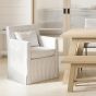 HETRA Fabric Dining Chair - Grey