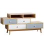 Multi Colour Chest of Drawers - ISLIN Large Chest 4 Drawers