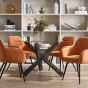 Dining Table - CAPA Table Black 75cm