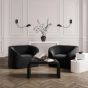 RHEA Wooden Side Table - White
