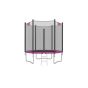 Trampoline with Enclosure Net Pink
