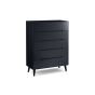 Grey Chest of Drawers - ASTRAL Medium Chest  5 Drawers