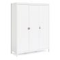 Barcelona Wardrobe with 3 Doors in White