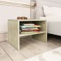 Bedside Cabinet Sonoma Oak 40x30x30cm Engineered Wood - Lauxe