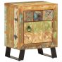 Bedside Cabinet 40x30x50cm Solid Reclaimed Wood Mixed - Geile
