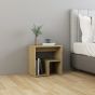 Bed Cabinet Sonoma Oak 40x30x40cm Engineered Wood