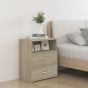 Bed Cabinet Sonoma Oak 50x32x60cm