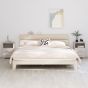 Bedside Cabinets HAMAR 2 pcs White 40x35x62cm Solid Wood