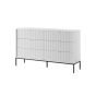 White Chest of Drawers - NOVAR Extra Large Chest  6 Drawers