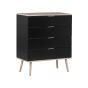 Black Chest of Drawers - SIMPLISTIC Medium Chest  4 Drawers