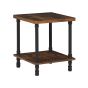 Side Table Dark Wood VERIL