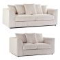 Cream Sofa Set