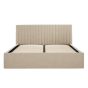 Double Bed - BERI Ottoman 4ft6 Bed Beige