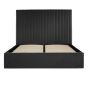 Double Bed - BERI I Ottoman 4ft6 Bed Black