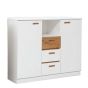 Pine Finish Chest of Drawers - ETHRA Large Chest  3 Drawers