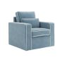 DIAGO Fabric Armchair - Blue