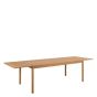 PACIFIC Rectangular Extendable Dining Table - Medium Oak