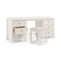 Maine 6 Drawer Dressing Table - White
