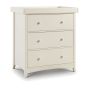 Cream Chest of Drawers - CAMDEN Large Chest  3 Drawers