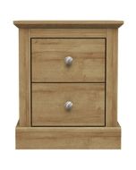 Devon 2 Drawers Beside Table - Oak