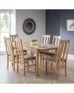 Cotswold Stylish Extendable Dining Table - Oak