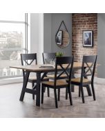 Hockley Trestle Style Legs Dining Table - Oak