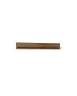 Brolo Wall shelf 167 cm - Black and dark wood