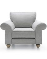 Zazzles Armchair - Light Grey