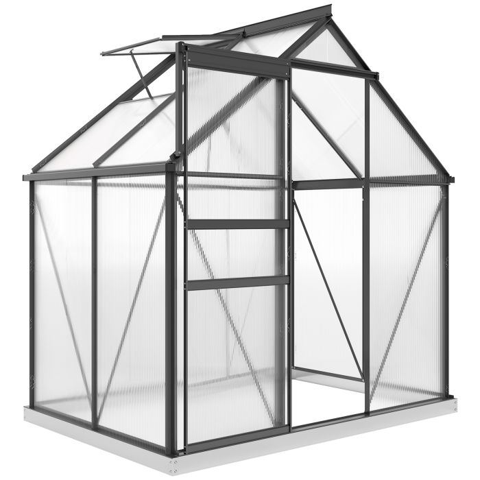 SUNVISTA 192.5 x 131cm Walk-In Polycarbonate Greenhouse