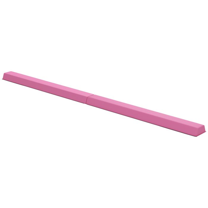 SOLVIK Folding Gymnastics Beam Fabric Anti Slip Base Home Training - Pink