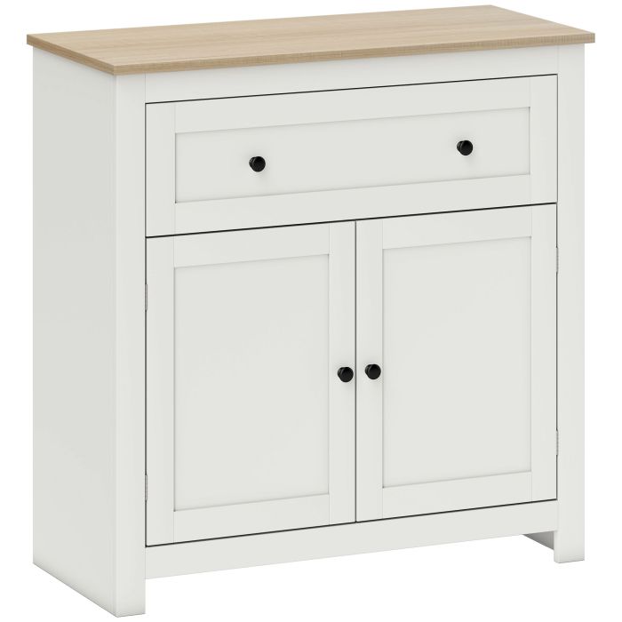 NOVELI Wooden Sideboard Cabinet - Cream