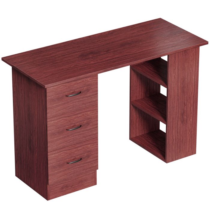 BELDEN Wooden Computer Desk - Walnut