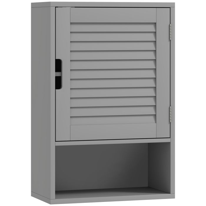 LUXIX Wooden Wall Mounted Bathroom Cabinet - Grey