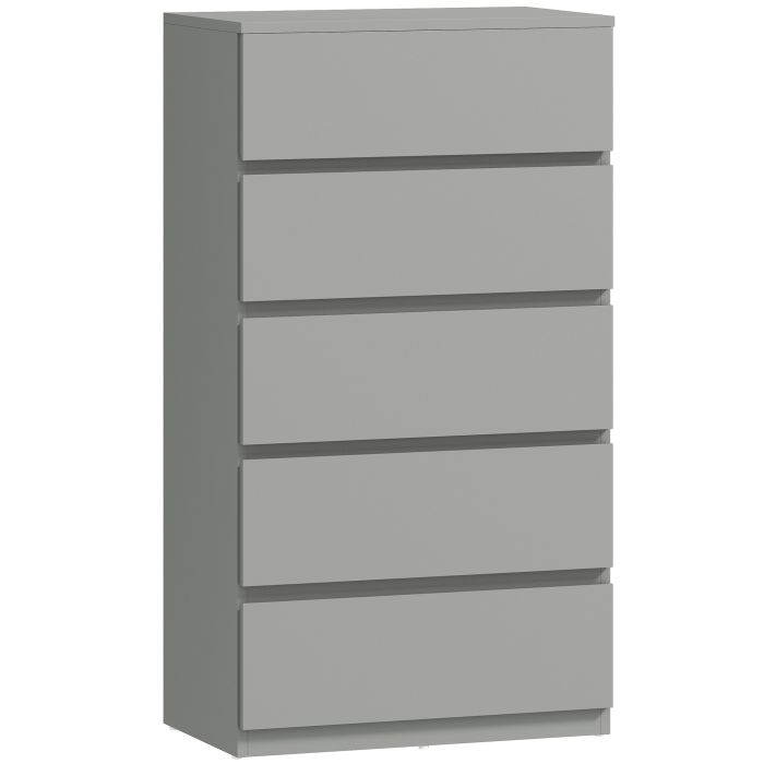 Winmoor Grey Chest of Drawers - Medium-sized, 5 Drawers