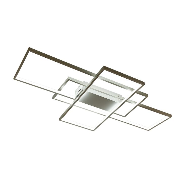 Slick white Rectangular Frame Ceiling Light