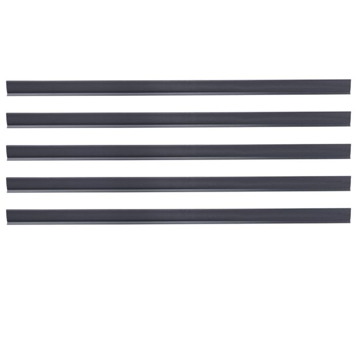 5 Pcs Garden Fence PVC Privacy Screen Panel Slat Strips Fixing Clip 1 M
