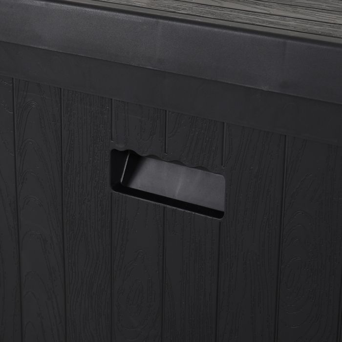 Garden Cushion Storage Box Waterproof Black