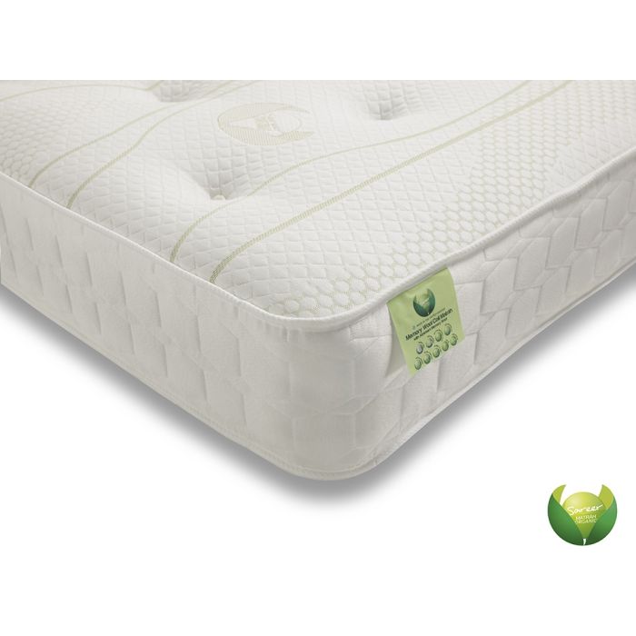 Sareer Memory Wool Coil Mattress - Small Single 2ft6
