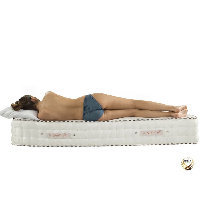 Sareer 3000 Pocket Cool Blue Memory Mattress - Double 4ft6