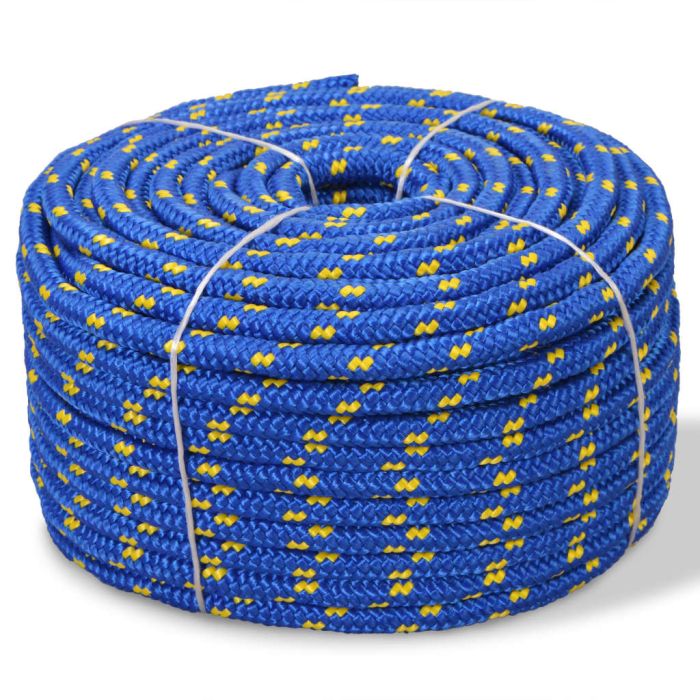 Marine Rope Polypropylene 18 mm 50 m Blue