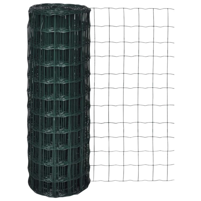 Euro Fence Steel 25x1.0 m Green