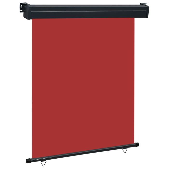 Balcony Side Awning 140x250 cm Red