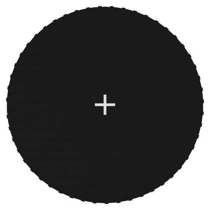 Jumping Mat Fabric Black for 10 Feet/3.05 m Round Trampoline