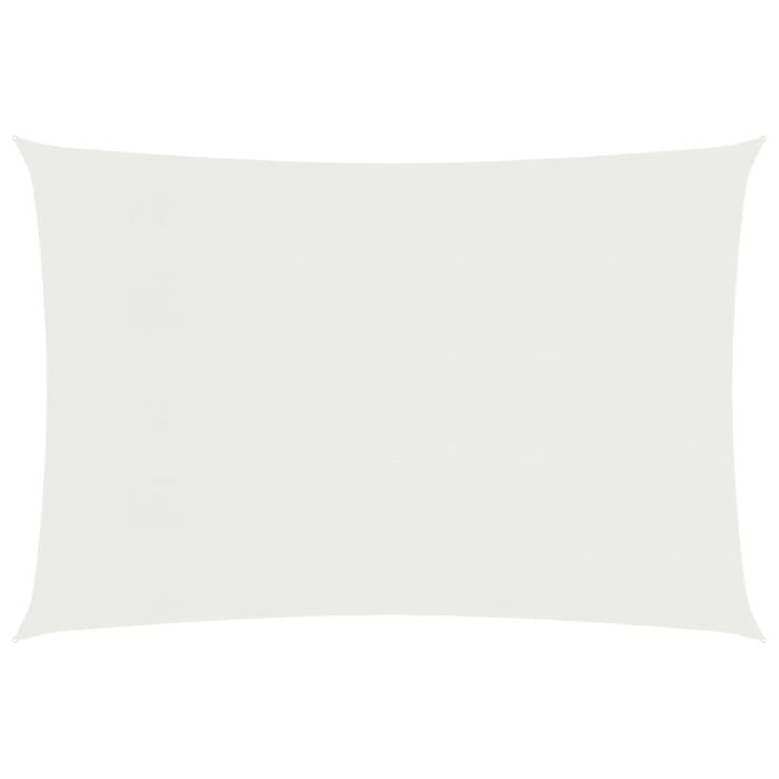 Sunshade Sail 160 g/m2 White 2x3.5 m HDPE