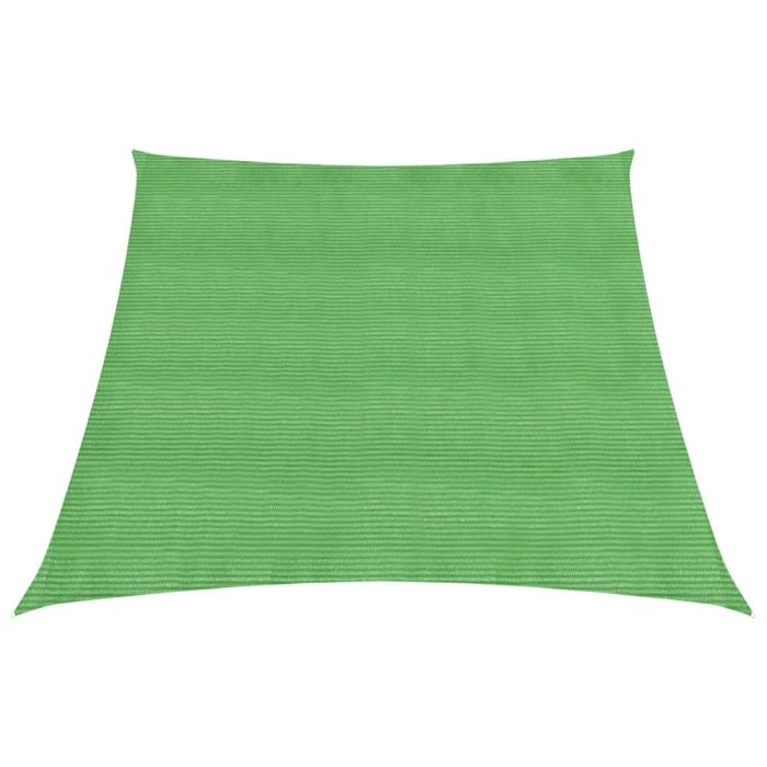 Sunshade Sail 160 g/m2 Light Green 4/5x3 m HDPE