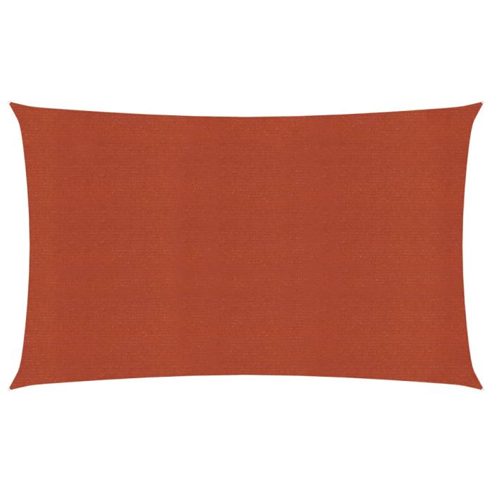 Sunshade Sail 160 g/ma2Terracotta 4x7 m
