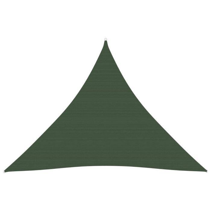 Sunshade Sail 160 g/m2 Dark Green 4.5x4.5x4.5 m HDPE