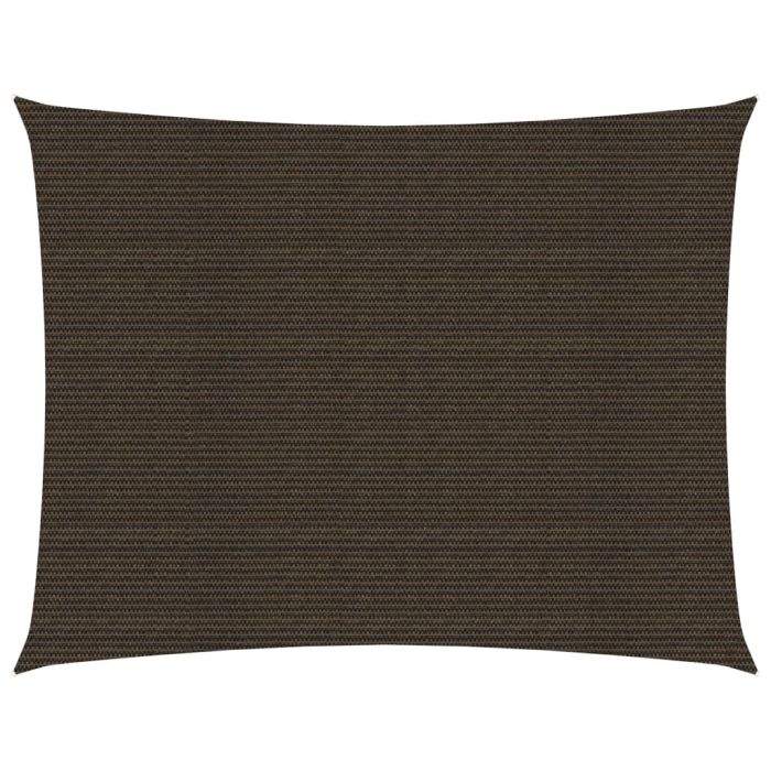 Sunshade Sail 160 g/m2 Brown 2x3.5 m HDPE