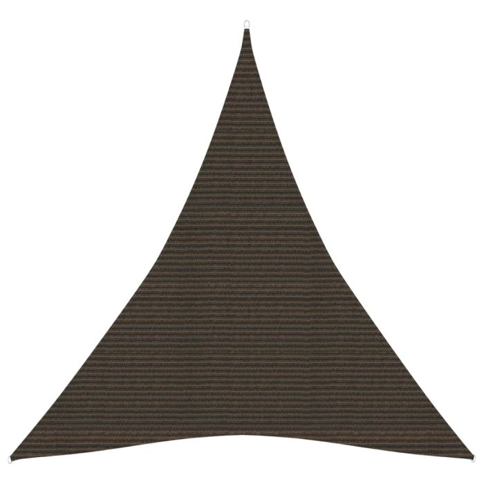 Sunshade Sail 160 g/m2 Brown 4x5x5 m HDPE