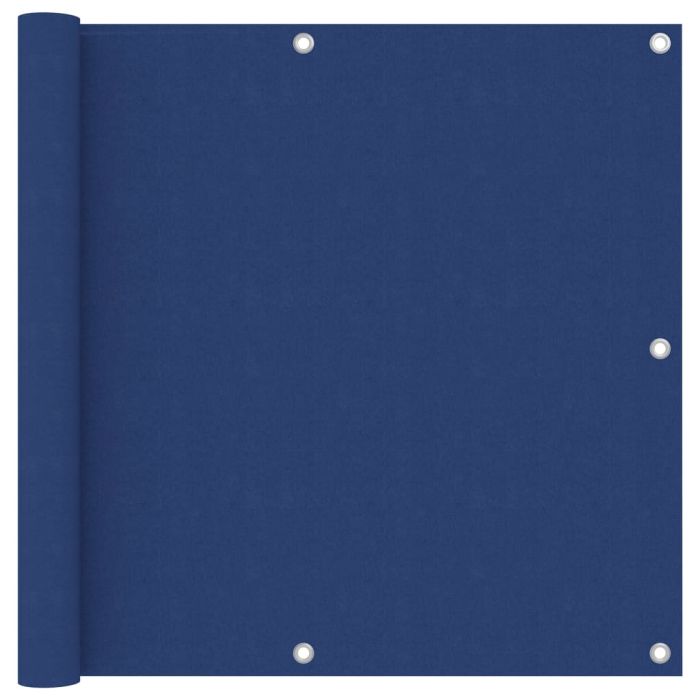 Balcony Screen Blue 90x500 cm Oxford Fabric